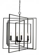  10596 ROB - El Capitan 26" Pendant Style Cage Chandelier